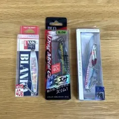 メタルジグ　3本まとめ売り　28g〜40gのサムネイル