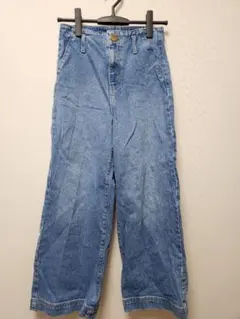 ZARA ワイドレッグデニムパンツ EUR36