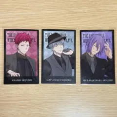 黒子のバスケ 赤司 黛 紫原 ジャンフェス 中外鉱業 黒スーツ ポラショット