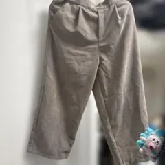 コーデュロイ カジュアルパンツ ベージュ L