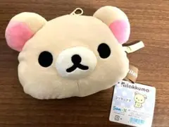 コリラックマ　ぬいぐるみリール付パスケース