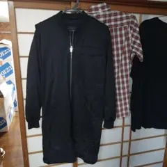 ZARA MAN MA-1 フライトジャケット ブラックのサムネイル