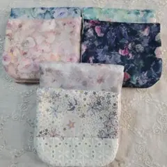 専用◇リバティfuwara6重ガーゼハンカチ6枚◇ハムステッドサマー&アデラジャ