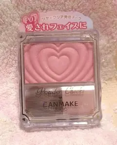 CANMAKE パウダーチークス P01 ピンク