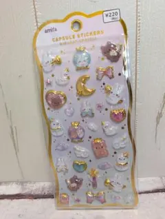 amifa カプセルシール きらりんクリスタル エンジェルスノー