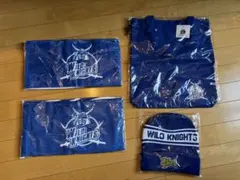 ワイルドナイツ　トートバッグ、ニット帽、タオルマフラーのサムネイル