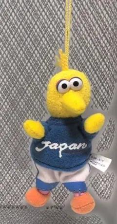 日本サッカー協会公認 セサミストリート ビッグバード ぬいぐるみ マスコット