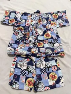 ANPANMAN 甚平 サイズ100 キャラクター柄