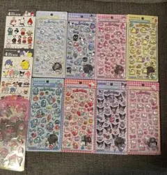 【専用販売不可】【正規品】　サンリオボンボンドロップシール　他11点シールセット