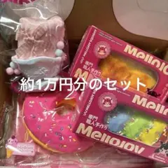 Mellojoy スクイーズ　メロジョイ　フィンガービスケット　レインボー