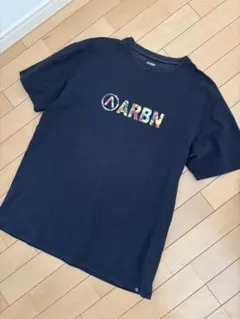 ARBN XL ブラック　ロゴプリント　Tシャツ　エアボーンのサムネイル