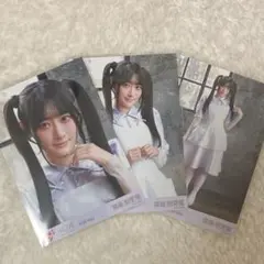 LOVE イコラブ 齋藤樹愛羅 生写真 劇薬中毒 研究員衣装 フルコンプ