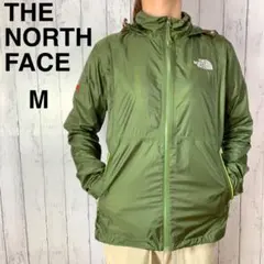 ノースフェイス 刺繍ロゴ◎ コンパクト フーディー 美シル ナイロンジャケット