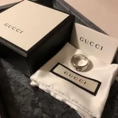 GUCCI グッチ ブラインド フォーラブ リング 925 約14号