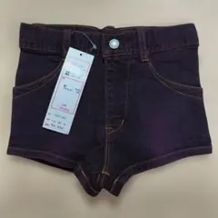 D-CLUTCH ショートパンツ 110cm ダークパープル DCガールズ 新品