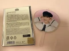 ドギョム　うちわ　セット SEVENTEENドギョム 公式うちわデコ うちわ うちわデコ DK セブチ