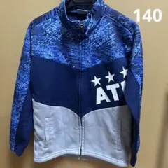 ATHLETA 起毛タイプ‼️ ジップアップジャケット L 青/グレー