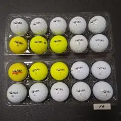 【010】ゴルフボール　HONMA　20個セットのサムネイル