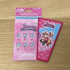 ミニー ファンダーランド ワッペン チップ&デール