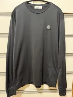 ストーンアイランド 691562358 Lサイズ ロンT 長袖Tシャツ ブラック
