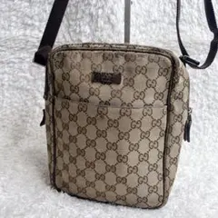GUCCI ショルダーバッグ クロスボディ GGキャンバス GG柄 122759