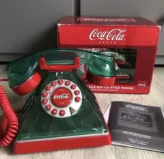 新品デッドストックUSAアメリカCoca Colaコカコーラクリアボトル電話機のサムネイル