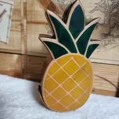 パイン　貯金箱　ハワイアン雑貨