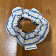 MINGOシュシュ　ストライプ