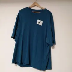 Jordan 青 Tシャツ 大きめシルエット