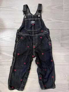 OshKosh B’Gosh SL柄 デニムオーバーオール　80cm