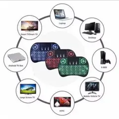 ワイヤレス ミニキーボード タッチパッド付き 本体のサムネイル