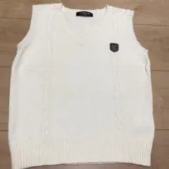 コムサイズム　COMME CA ISM セーター　ベスト　120cm