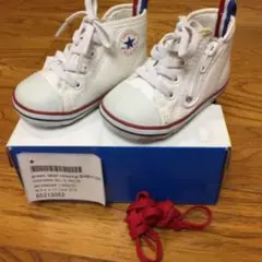 コンバース オールスター 12cm ホワイト 白