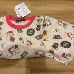 PEANUTS スヌーピー パジャマ 上下セット 110
