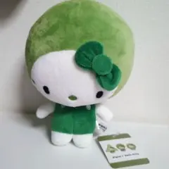 【新品未使用】大阪・関西万博 日本館公式グッズ 藻類×ハローキティ ぬいぐるみのサムネイル