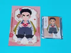 劇場版 鬼滅の刃 悲鳴嶼行冥 デフォルメマグネット ポストカード