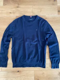 TOMMY HILFIGER クルーネックスウェット ネイビーのサムネイル