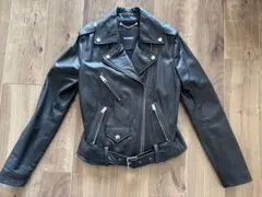 超美品【DIESEL ディーゼル】ライダース　レディース　Mサイズ相当