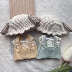 ちびぬい　ちびぬい服　はぴぬい服　15㎝ぬい 3点セット