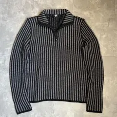 archive ARMANI jeans stripe half zipのサムネイル