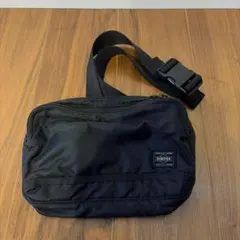 正規美品ラシック購入PORTER ブラック ボディバッグ