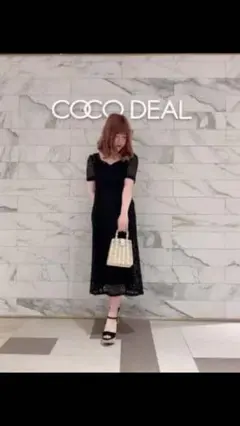 新品COCODEALレ-スワンピース
