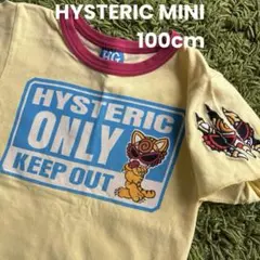 希少】ヒスミニ ヒステリックグラマー キッズ Tシャツ 90 両面総柄 綿