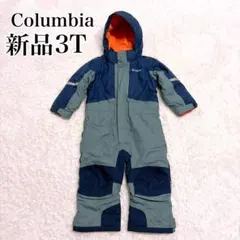 Columbia 新品✨バガ2 スキーウェア 3T ジャンプスーツ　カーキネイビ