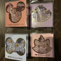 ディズニーストア限定 シール プチステッカー 全4種