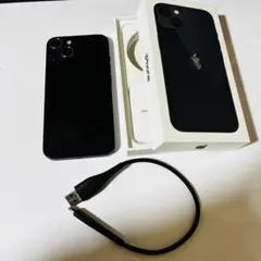 【美品】iPhone13 本体 ミッドナイト128GB