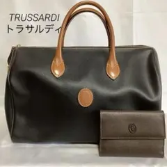 TRUSSARDIトラサルディボストンバッグ レザーミニボストン折り財布 セットのサムネイル