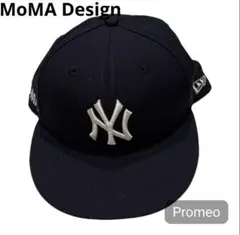 New Era ヤンキース / MOMAベースボールキャップ ネイビー