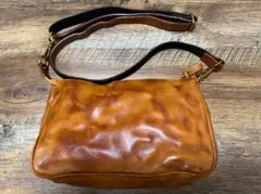 本革 ショルダーバッグ ブラウン レザーのサムネイル