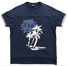 ディーゼル セイズ アロハ フットボールTシャツ風 半袖スウェット 16Yのサムネイル